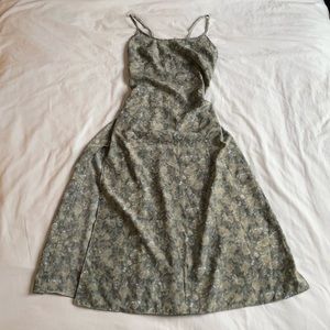 fairy grunge cottage long slip dress